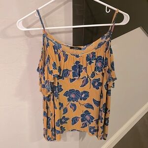 Flowered Women’s Fancy Long-Sleeved Top